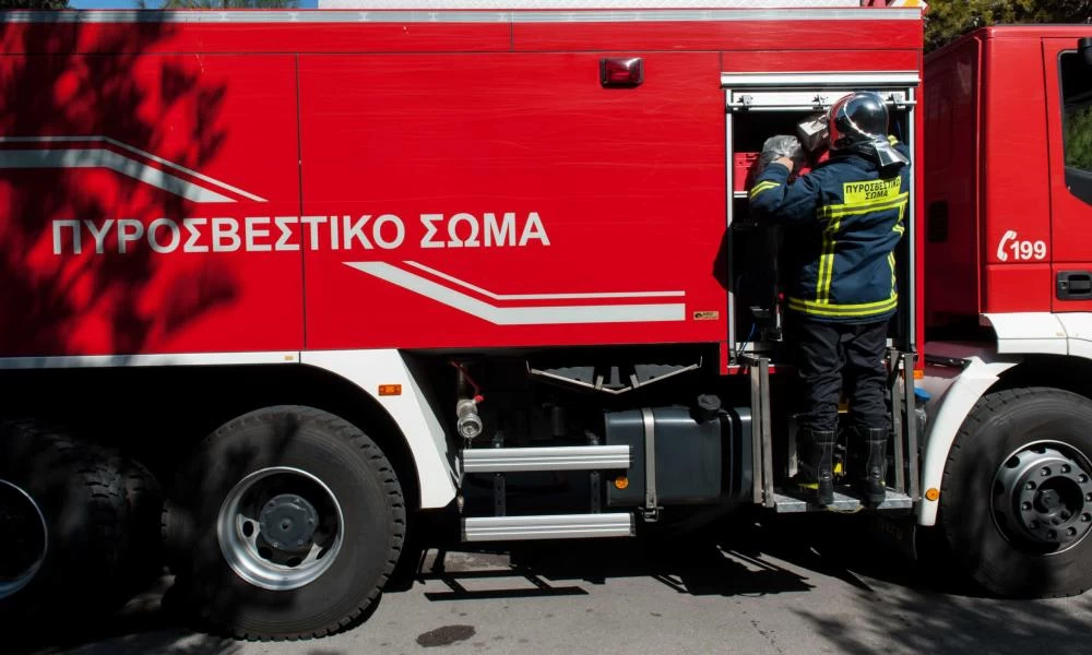 Πυρκαγιά σε δασική έκταση στο Βροντερό Φλώρινας